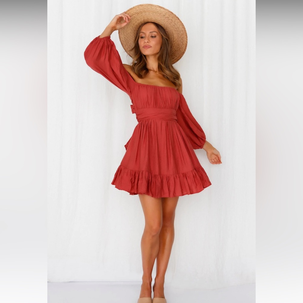 THIS IS ESPIONAGE DRESS ROSE